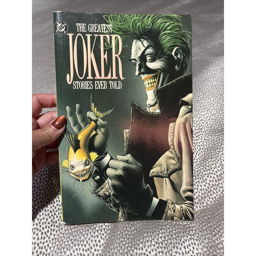 The Greatest Joker Stories Ever Told 1988 Batman DC Comics Paperback